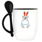 Кружка с ложкой