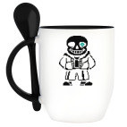 Кружка с ложкой