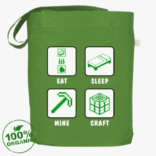 Сумка шоппер Minecraft