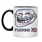 Кружка двухцветная