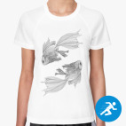 Женская спортивная футболка