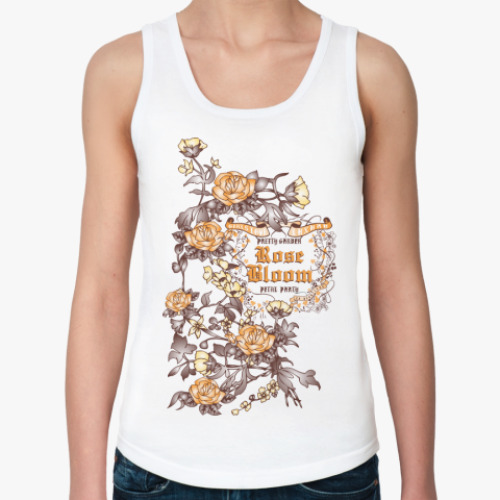 Женская майка Розы