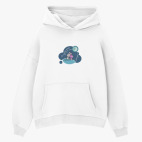 Толстовка худи оверсайз