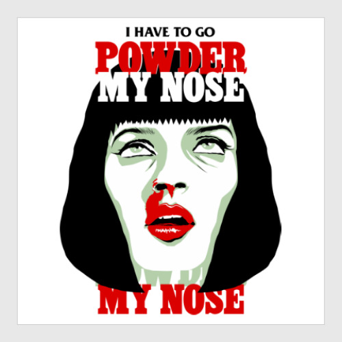 Постер Mia Wallace Pulp Ficton