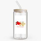 Банка с бамбуковой крышкой