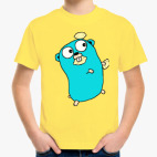 Детская классическая футболка Golang