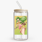 Банка с бамбуковой крышкой