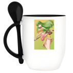 Кружка с ложкой