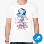 Мужская спортивная футболка