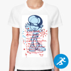 Женская спортивная футболка