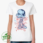 Женская футболка органик