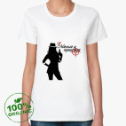 Женская футболка органик