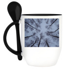 Кружка с ложкой