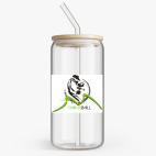 Банка с бамбуковой крышкой