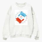 Свитшот оверсайз