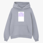 Толстовка худи оверсайз