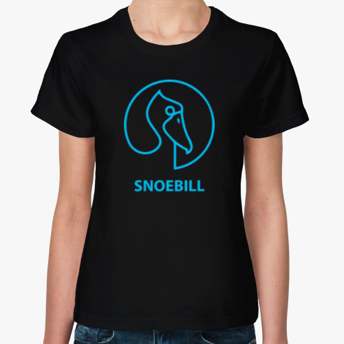Женская футболка Snoebill