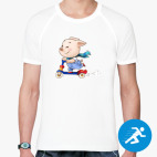 Мужская спортивная футболка