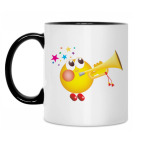 Кружка двухцветная