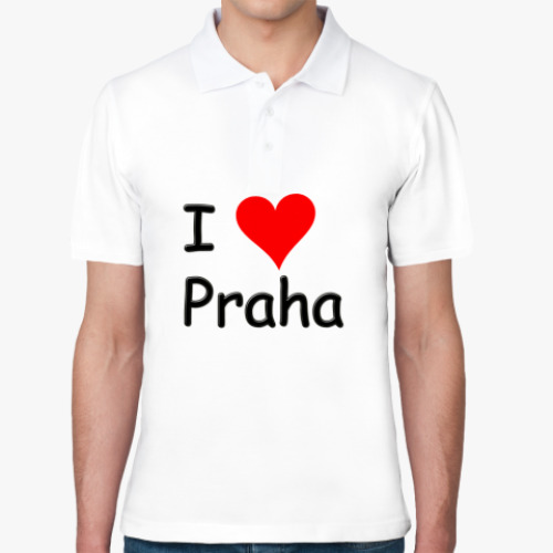 Рубашка поло I Love Praha