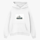 Толстовка худи оверсайз