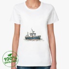 Женская футболка органик