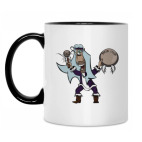 Кружка двухцветная