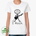 Женская футболка органик