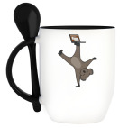 Кружка с ложкой