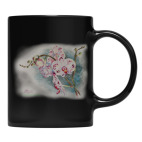 Кружка цветная UV-DTF