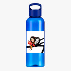 Прозрачная спортивная бутылка