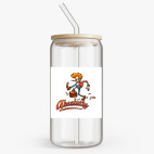 Банка с бамбуковой крышкой