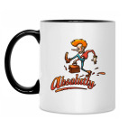 Кружка двухцветная