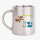 Кружка металлическая