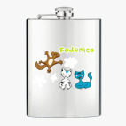 Фляжка стальная