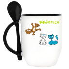 Кружка с ложкой