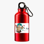 Металлическая бутылка 400 мл UV-DTF