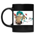 Кружка цветная UV-DTF