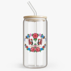 Банка с бамбуковой крышкой