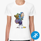 Женская спортивная футболка