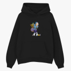 Толстовка худи оверсайз