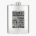 Фляжка стальная