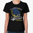 Классическая женская футболка Ночные Эльфы. WoW