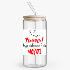 Банка с бамбуковой крышкой