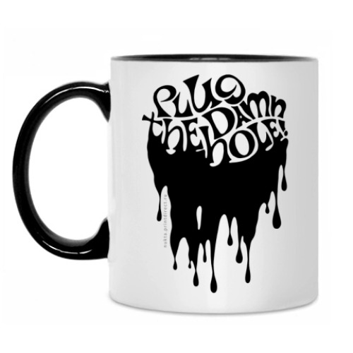 Кружка с принтом Чёртова дыра