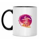 Кружка двухцветная