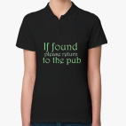 Женская рубашка поло