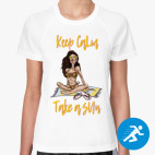 Женская спортивная футболка