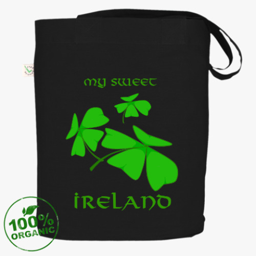 Сумка шоппер с принтом My sweet Ireland
