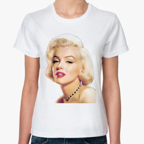 Классическая футболка футболка ж Marilyn Monroe